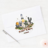 Rond Sticker de commande Cortex (Enveloppe)