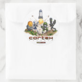 Rond Sticker de commande Cortex (Sac)