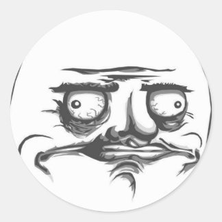 Rond Sticker de conception dynamique Me Gusta