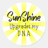 Rond Sticker de devis positif (Devant)