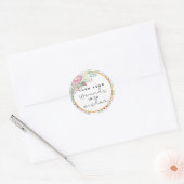Rond Sticker de devis positif (Enveloppe)