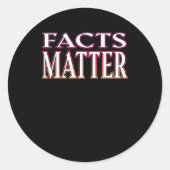 Rond Sticker de faits (Devant)