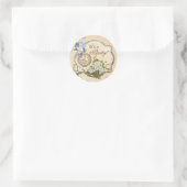 Rond Sticker de fête d'anniversaire ou phoque - Princes (Sac)