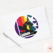Rond Sticker de fierté (Enveloppe)