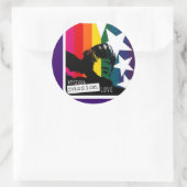 Rond Sticker de fierté (Sac)
