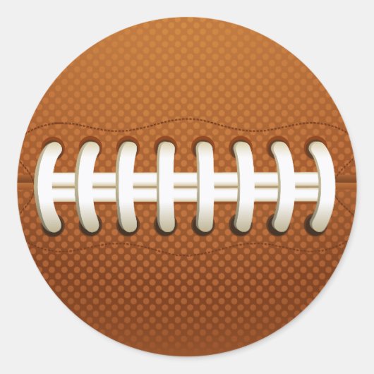 Rond Sticker de football (Devant)