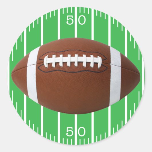 Rond Sticker de football (Devant)