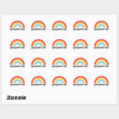 Rond Sticker de Gangsterish (Feuille)
