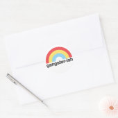Rond Sticker de Gangsterish (Enveloppe)
