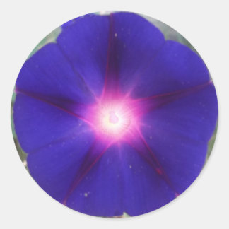 Rond Sticker de gloire du matin sombre