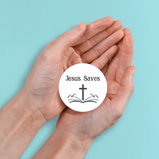 Rond Sticker de Jésus