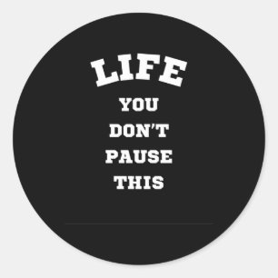 Rond Sticker de jeu de vie