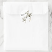 Rond Sticker de jonquille (Sac)