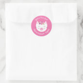 Rond Sticker de jour Kitty Valentines (Sac)