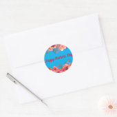 Rond Sticker de jour mère (Enveloppe)
