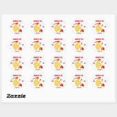 Rond Sticker de la bande de Hammerston (Feuille)