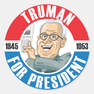 Rond Sticker de la campagne présidentielle américaine :