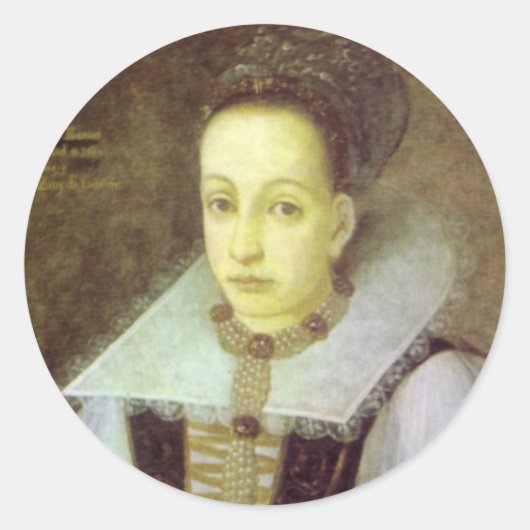 Rond Sticker de la comtesse de sang (Devant)