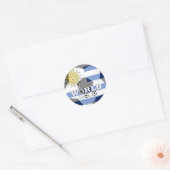 Rond Sticker de la Coupe du monde d'Uruguay (Enveloppe)