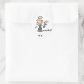 Rond Sticker de la figure de garde-manger (Sac)