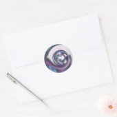 Rond Sticker de la sphère bloquée (Enveloppe)