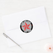 ROND STICKER DE L'AUTOROUTE SLAM ONE (Enveloppe)