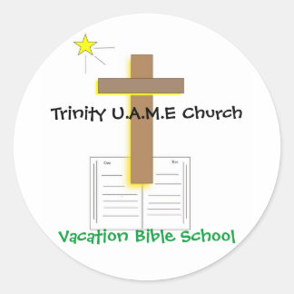 Rond Sticker de l'école biblique de vacances