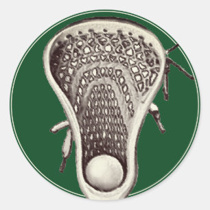 Rond Sticker de l'équipe de crosse Green Classic