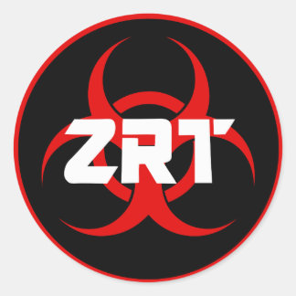 Rond Sticker de l'équipe de réponse de Zombie