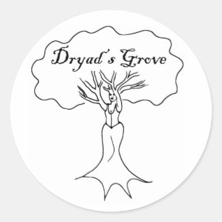 Rond Sticker de logo