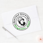Rond Sticker de logo (Enveloppe)