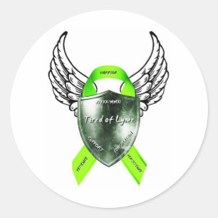 Rond Sticker de logo