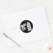 Rond Sticker de logo (Enveloppe)