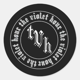 Rond Sticker de logo