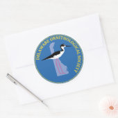 Rond Sticker de logo DOS (Enveloppe)