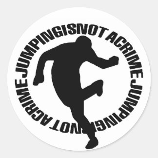 Rond Sticker de logo Jumpstyle officiel