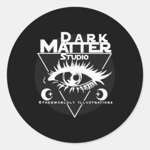 Rond Sticker de logo officiel Dark Studio