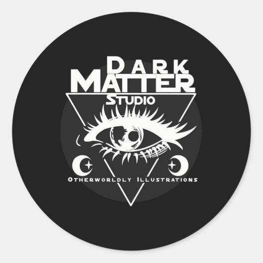 Rond Sticker de logo officiel Dark Studio (Devant)