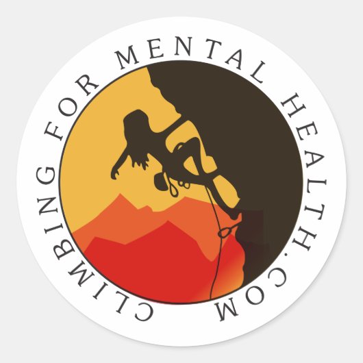 Rond Sticker de logo rond, brillant (Devant)