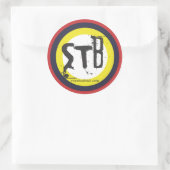 Rond Sticker de logo STB (Sac)