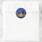 Rond Sticker de maison de vacances S011 (Sac)