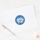Rond Sticker de marguerite (Enveloppe)