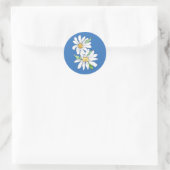 Rond Sticker de marguerite (Sac)