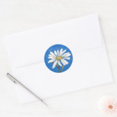 Rond Sticker de marguerite (Enveloppe)