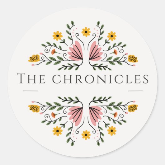 Rond Sticker de marque (Devant)