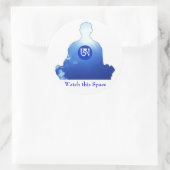 Rond Sticker de méditation (Sac)