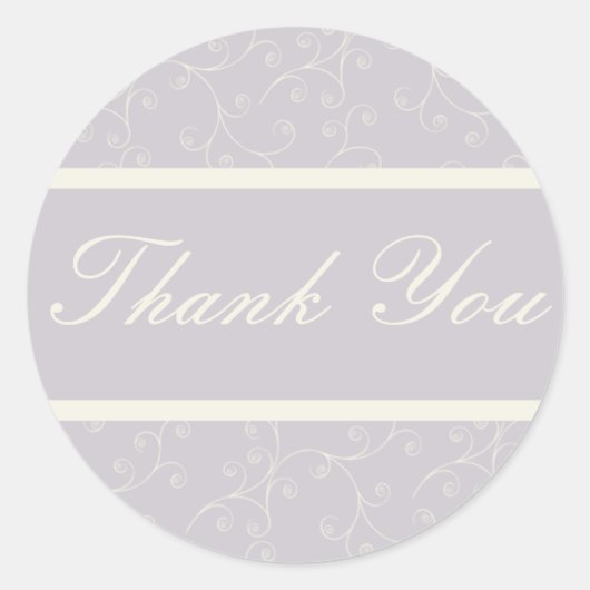 Rond Sticker de Merci officiel (Devant)