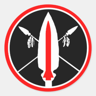 Rond Sticker de missile Lance