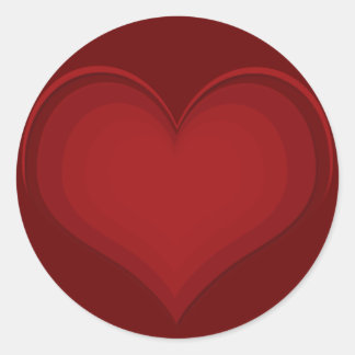 Rond Sticker de mon coeur