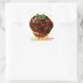 Rond Sticker de Noël (Sac)